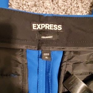 Express Columnist Royal Blue Dress Pants Size 0L